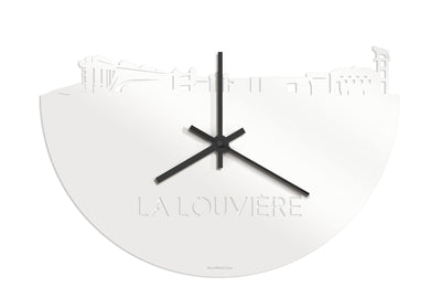 Skyline Klok La Louvière Wit Glanzend