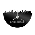 Skyline Clock La Rochelle Black Glossy