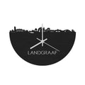 Skyline Clock Landgraaf Black