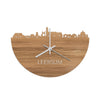 Skyline Klok Leersum Eiken houten cadeau decoratie relatiegeschenk van WoodWideCities