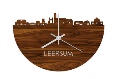 Skyline Clock Leersum Rosewood