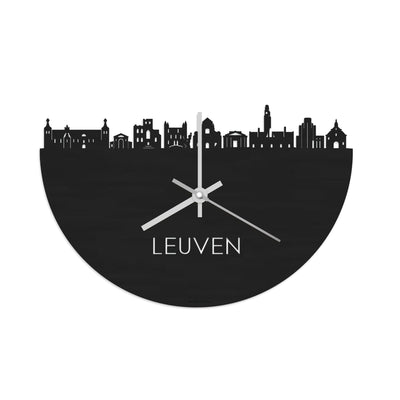 Skyline Clock Leuven Black