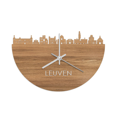 Skyline Clock Leuven Oak