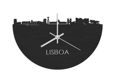 Skyline Clock Lisboa Black
