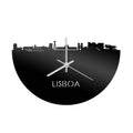 Skyline Klok Lisboa Zwart Glanzend