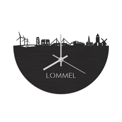 Skyline Klok Lommel Black