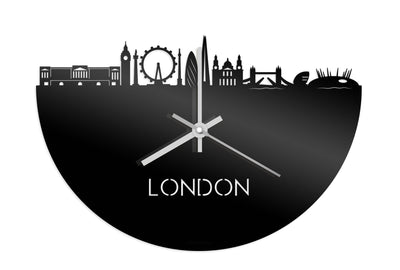Skyline Klok London Zwart Glanzend