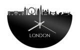 Skyline Klok London Zwart Glanzend