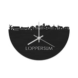 Skyline Klok Loppersum Black