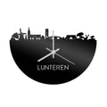 Skyline Clock Lunteren Black Glossy