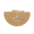 Skyline Clock Lyon Bamboo