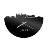 Skyline Klok Lyon Zwart Glanzend