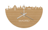 Skyline Klok Madrid Bamboe