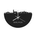 Skyline Clock Malaga Black