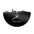 Skyline Clock Malaga Black Glossy