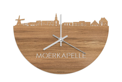 Skyline Clock Moerkapelle Oak