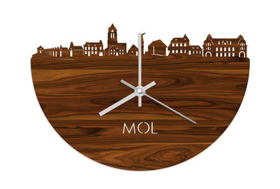 Skyline Clock Mole Rosewood
