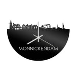 Skyline Klok Monnickendam Zwart Glanzend