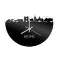 Skyline Clock Mons Black Glossy