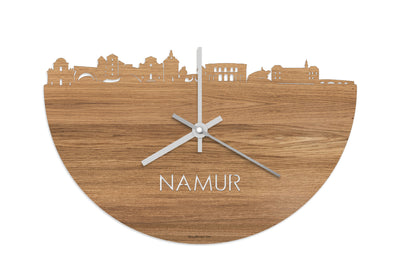 Skyline Clock Namur Oak