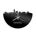 Skyline Clock Nantes Black Glossy