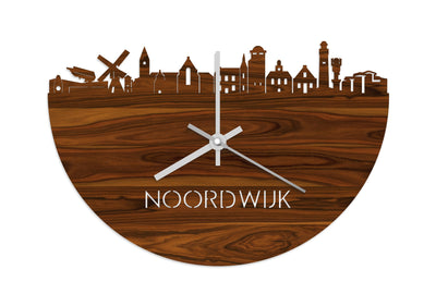 Skyline Clock Noordwijk Rosewood