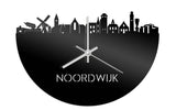 Skyline Klok Noordwijk Zwart Glanzend