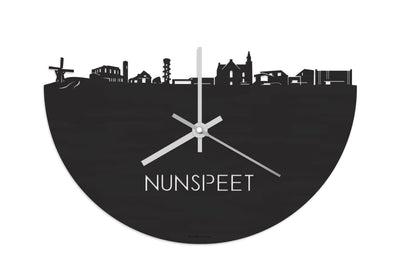 Skyline Clock Nunspeet Black