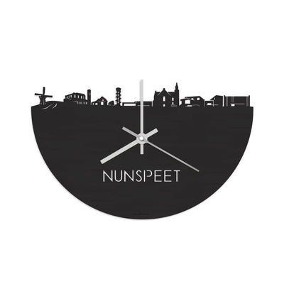 Skyline Clock Nunspeet Black