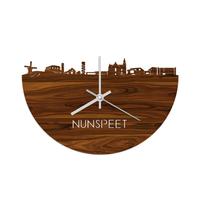 Skyline Clock Nunspeet Rosewood