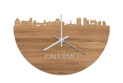 Skyline Clock Palermo Oak