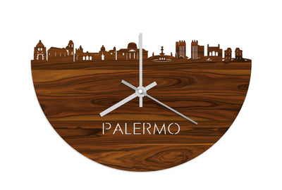 Skyline Clock Palermo Rosewood