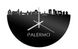 Skyline Klok Palermo Zwart Glanzend