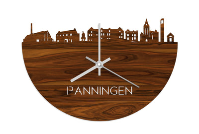 Skyline Clock Panningen Rosewood