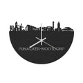Skyline Clock Pijnacker-Nootdorp Black