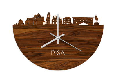 Skyline Clock Pisa Rosewood