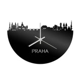 Skyline Klok Praha Zwart Glanzend