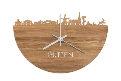 Skyline Clock Putten Oak
