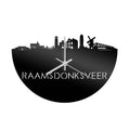 Skyline Clock Raamsdonksveer Black Glossy