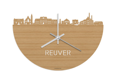 Skyline Clock Reuver Bamboo