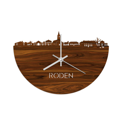 Skyline Clock Roden Rosewood