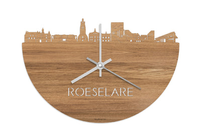 Skyline Clock Roeselare Oak