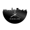 Skyline Clock Roeselare Black Glossy