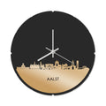Skyline Klok Rond Aalst Goud Metallic