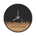 Skyline Klok Rond Alphen aan den Rijn Eiken