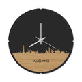 Skyline Klok Rond Ameland Bamboe