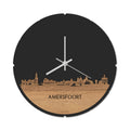 Skyline Klok Rond Amersfoort Eiken