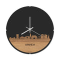 Skyline Klok Rond Arnhem Eiken