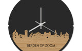 Skyline Klok Rond Bergen op Zoom Bamboe
