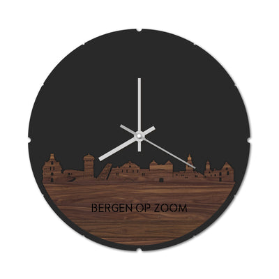 Skyline Klok Rond Bergen op Zoom Noten